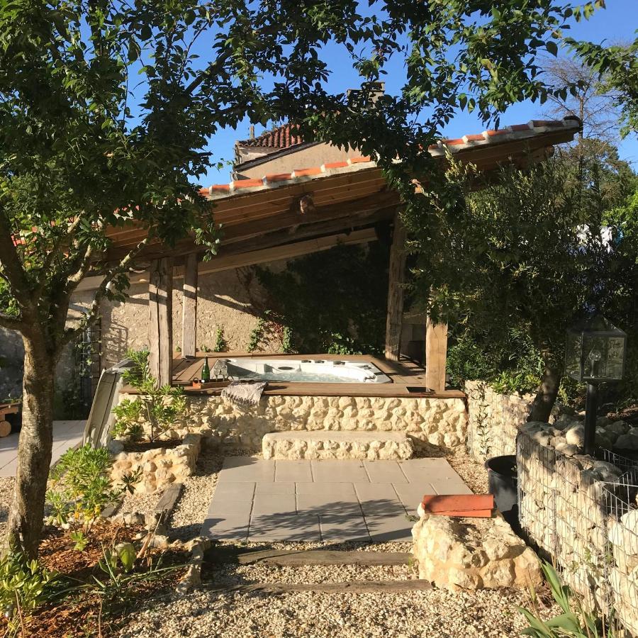 Les Ombrieres Bed & Breakfast Porcheresse Luaran gambar